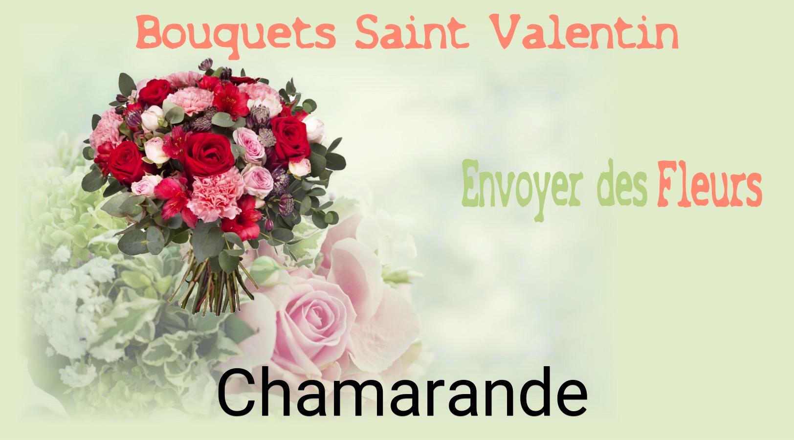Roses de Saint-Valentin livrées à Chamarande
